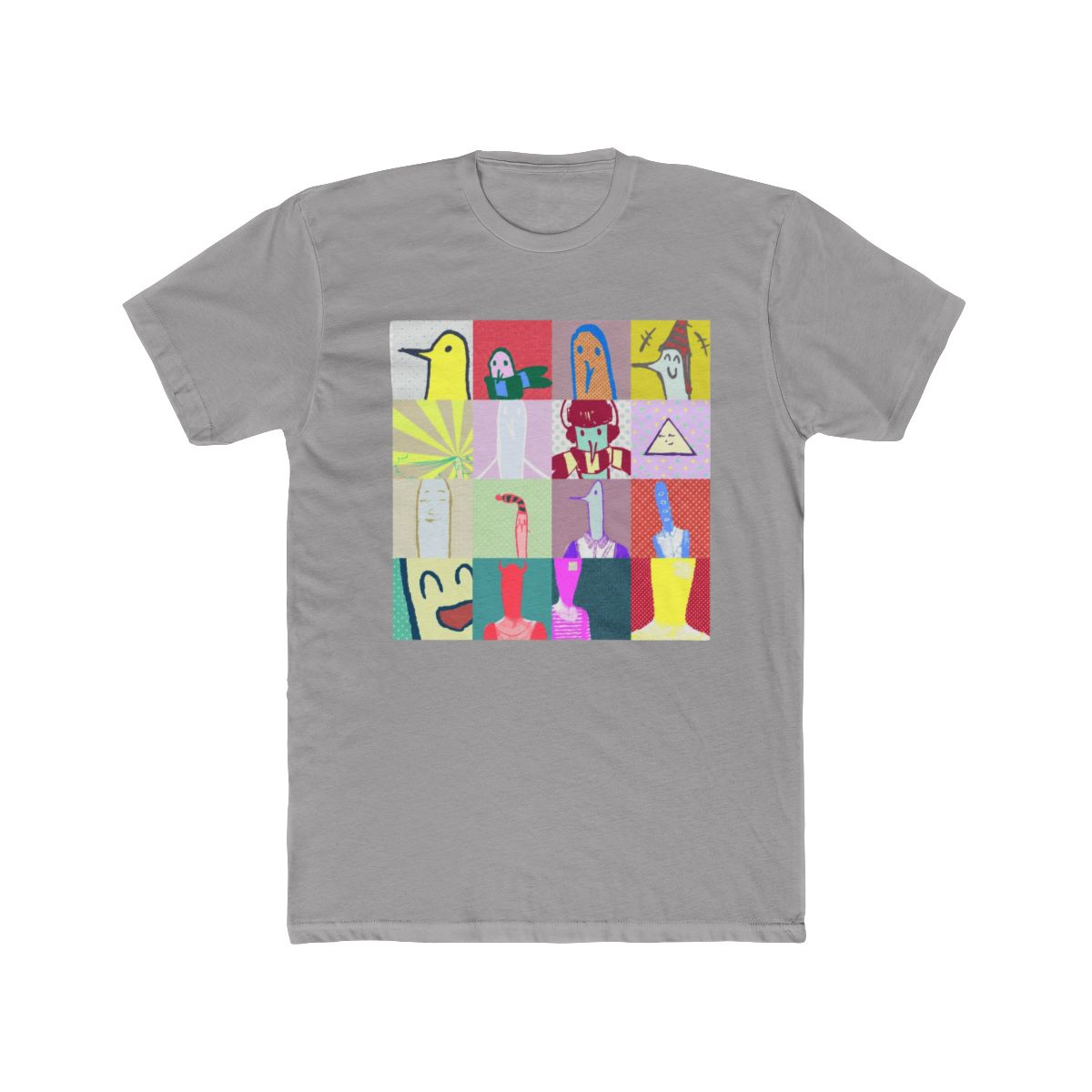 Punpun grid print T Shirt | Oyasumi Punpun - Official T-Shirts merchandise